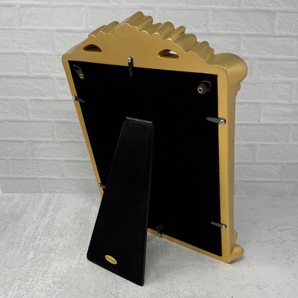 Nicole Miller Antique Gold Finish Photo Picture Frame 8x10 Ornate Baroque Style - Picture 3 of 3